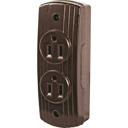 EATON WIRING DEVICES Surface Mount Grounded Receptacle 542B-BOX